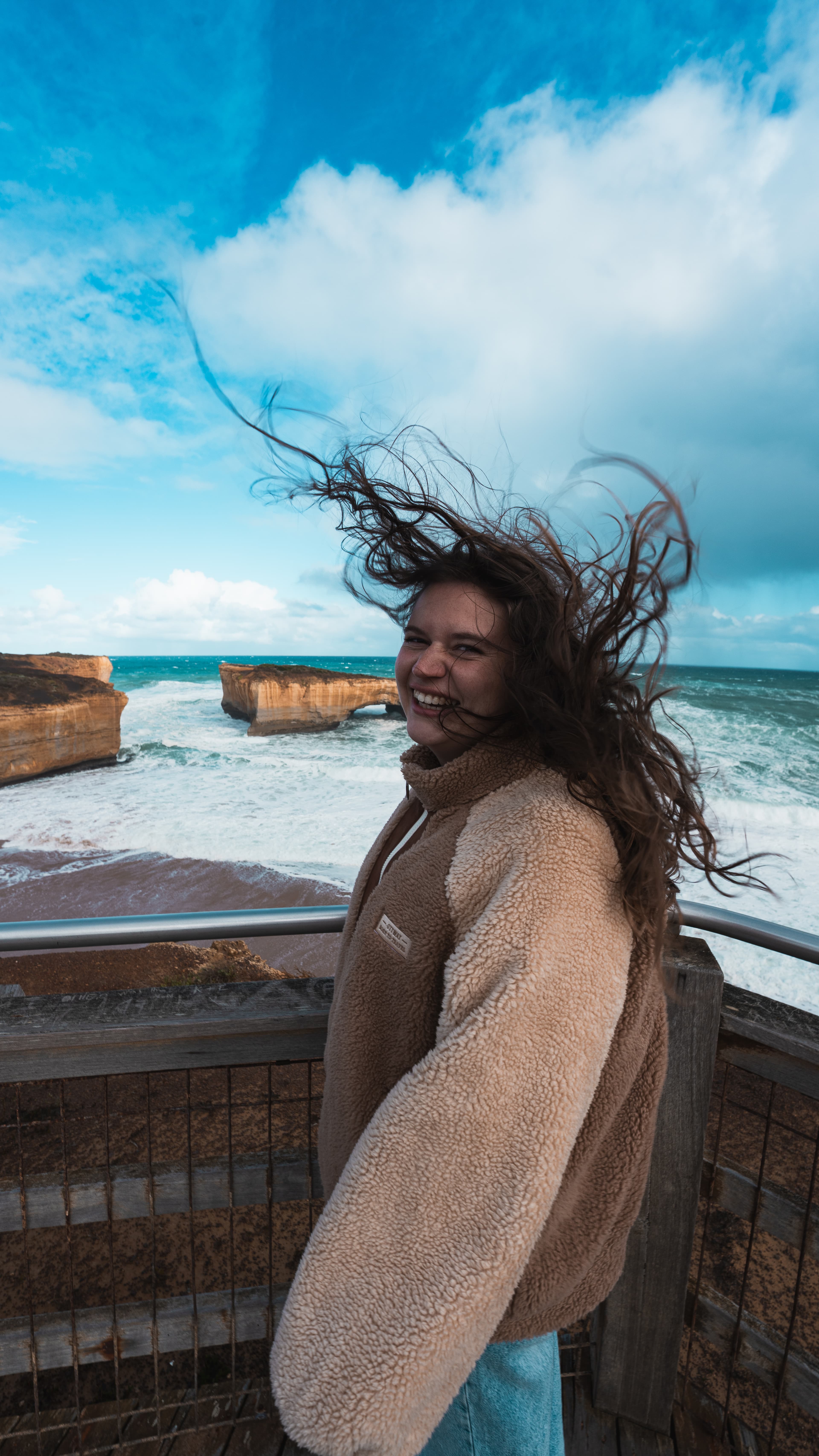 Anna at Great Ocean Road